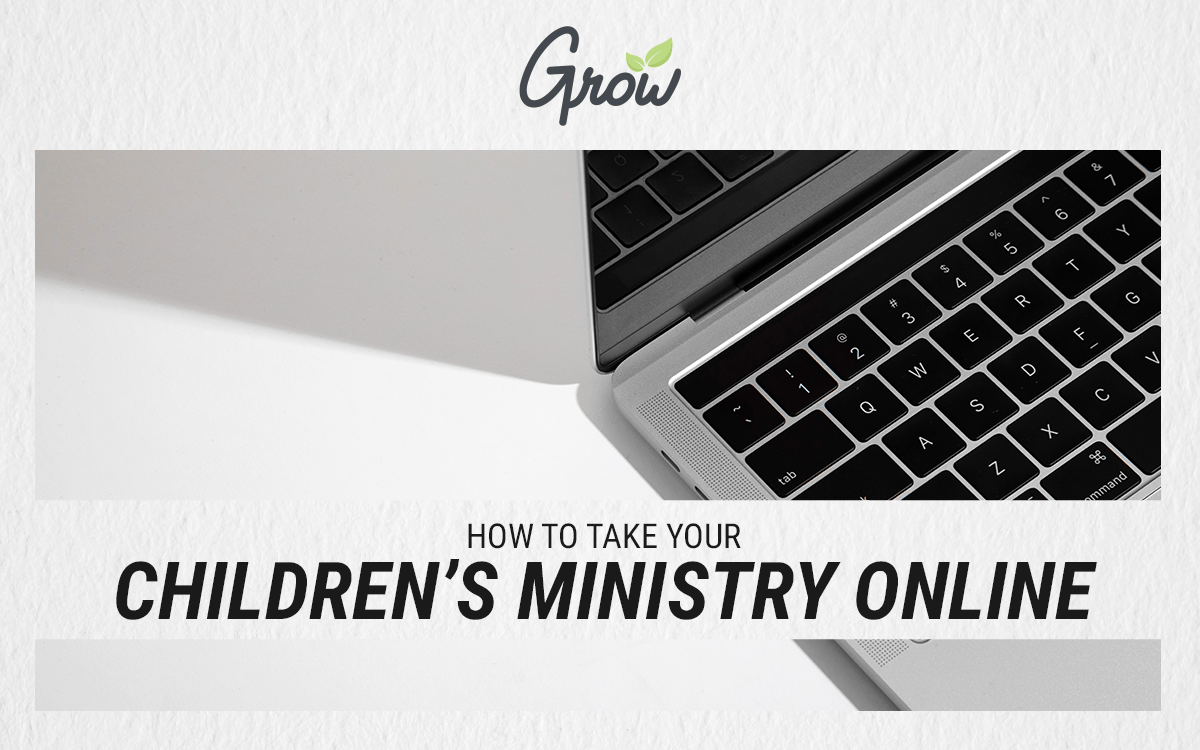 how to take childrens ministry online