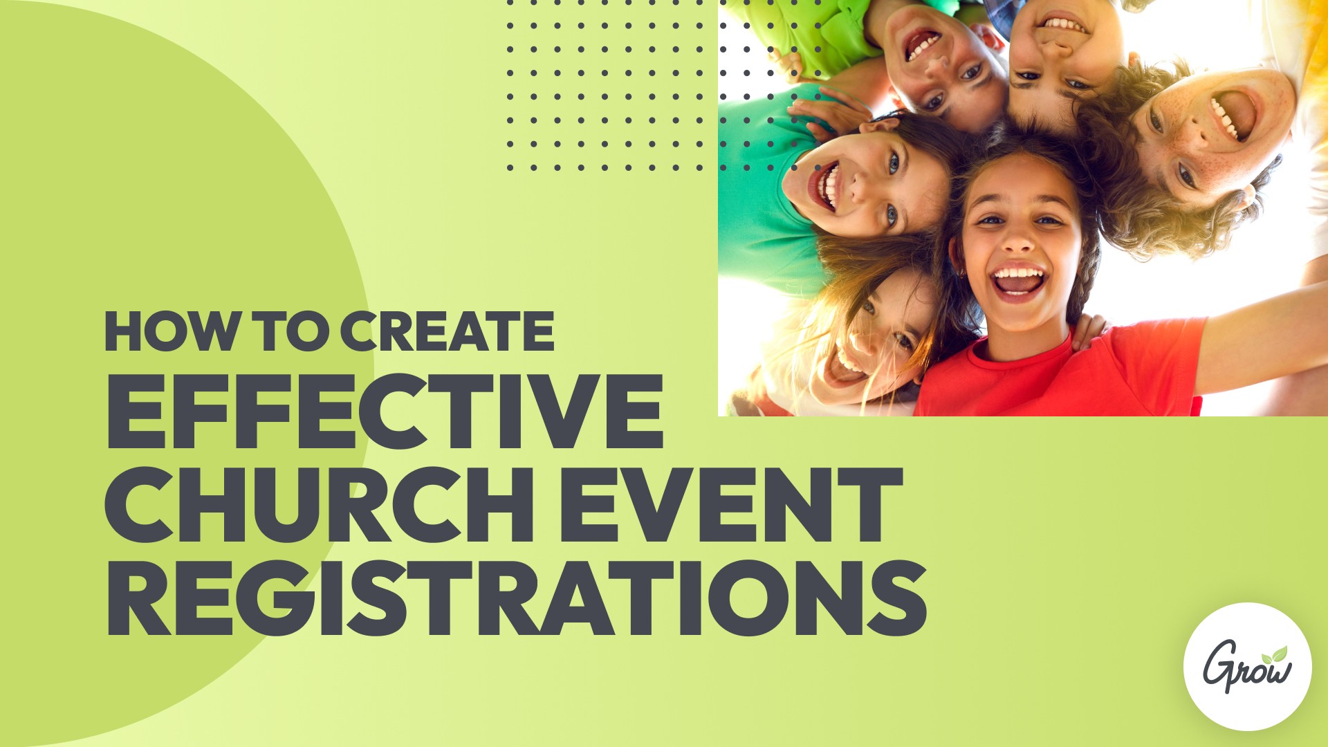 How to Create Effective Church Event Registrations