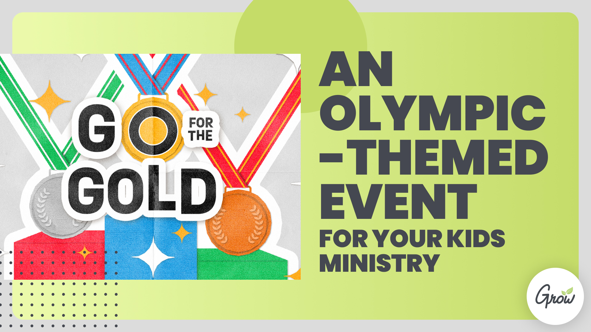 An Olympic-themed Event for Your Kids Ministry